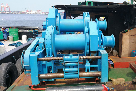 Double Drum Mooring Winch For Sale