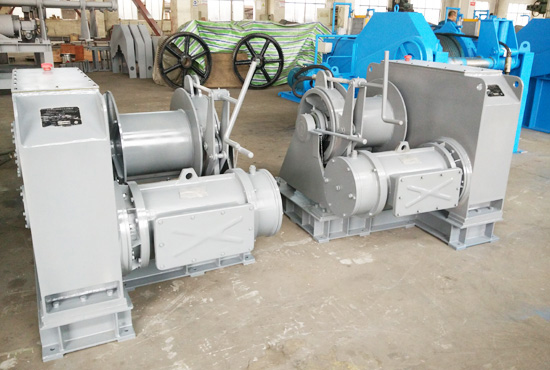 Mooring Winch For Ships