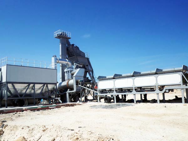 ALYQ40 mobile asphalt batch plant