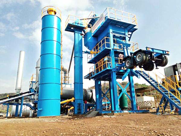 ALYQ40 mobile asphalt batch plant