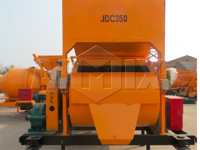 Single Shaft Concrete Mixer