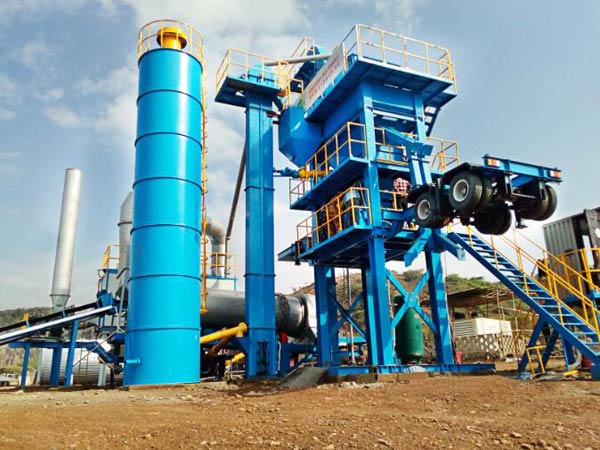 Mobile Bitumen Mixing Plant