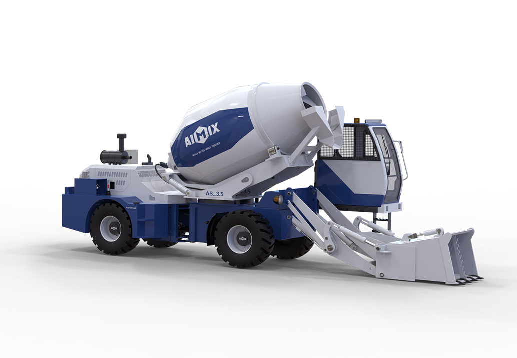 3D-self-loading-concrete-mixer