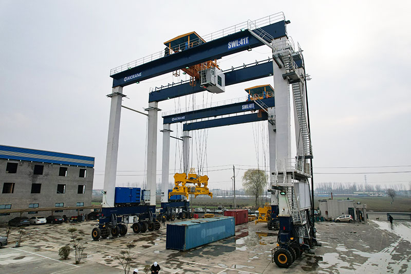 rubber tyred gantry crane price